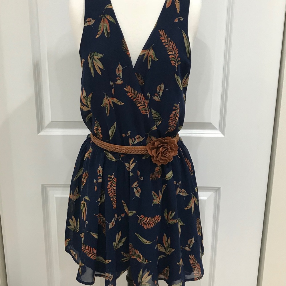 *SALE!* Final Touch Leaf Print Romper 🍂